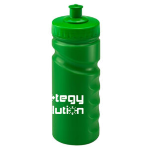 Green Finger Grip Sports Bottle