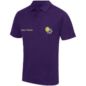 2026 Performance Polo Shirt in Purple