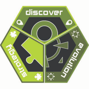 Strategy, Evolution & Discover Trio Badge