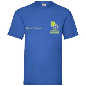 2025 Cotton T-Shirt in Royal Blue