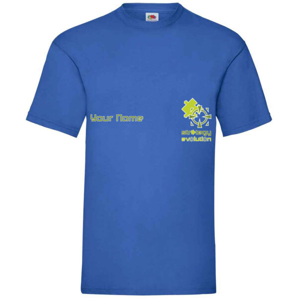 2025 Cotton T-Shirt in Royal Blue