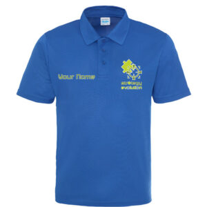 2025 Performance Polo Shirt in Royal Blue