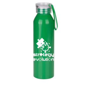 Green Aluminium Drinks Bottle