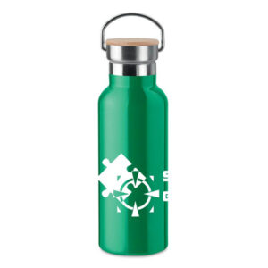 Green Double Wall Stainless Steel Insulating Bottle