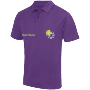 2026 Performance Polo Shirt in Purple